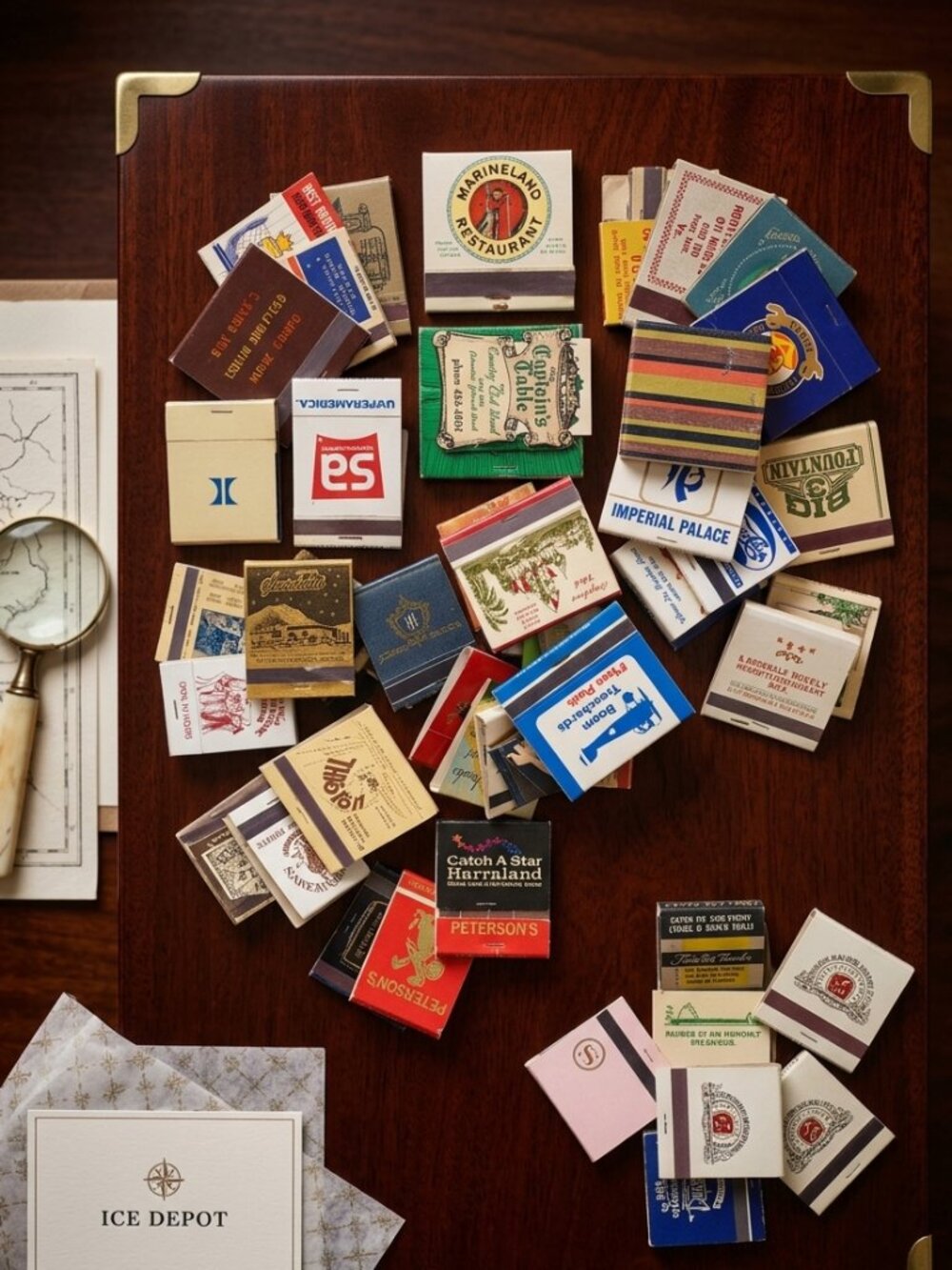 Vintage Matchbook Collection - Huge Lot of 150 - Retro Advertising